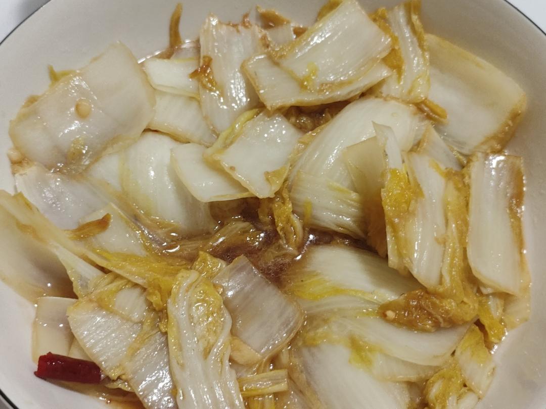 爆下饭的酸辣白菜（零难度）