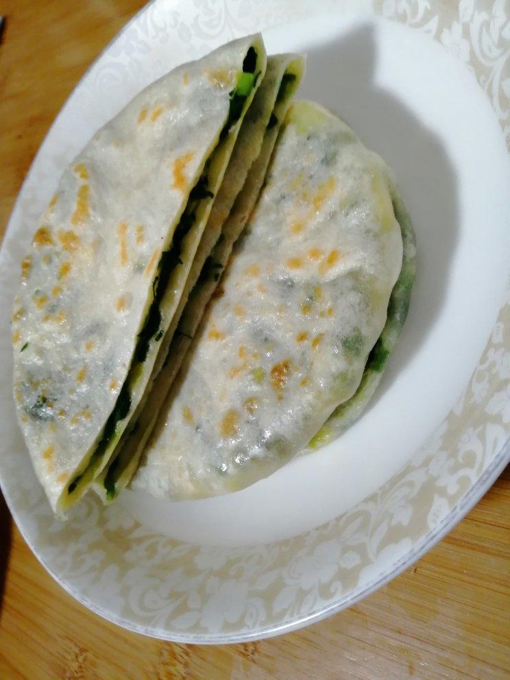 吹弹可破的韭菜盒子