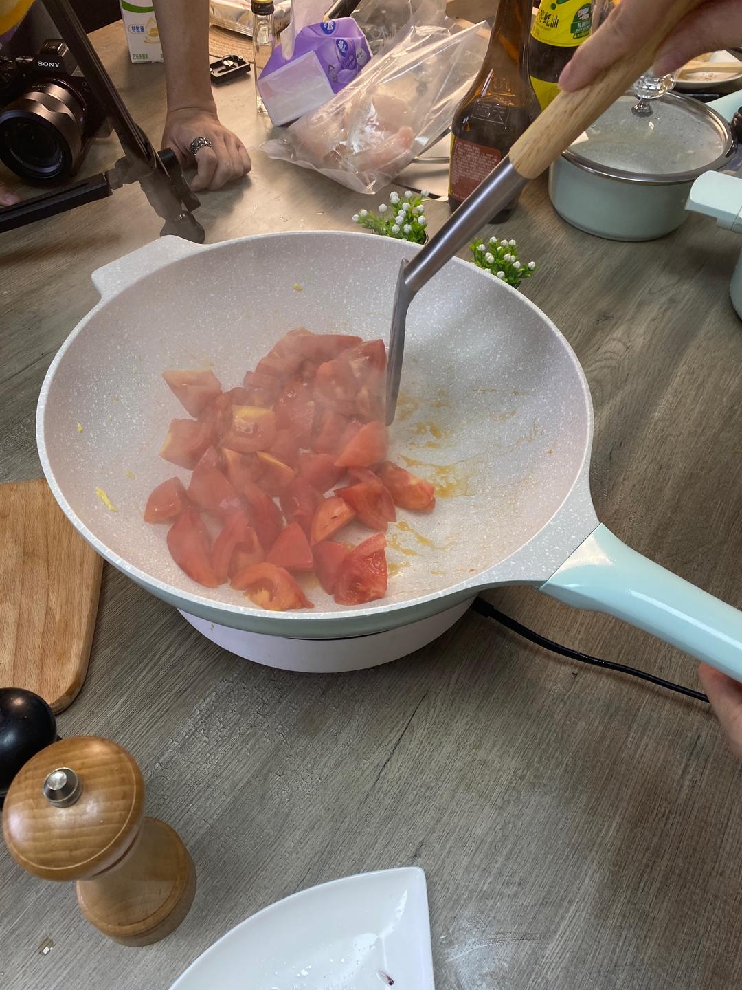 番茄炒蛋的做法