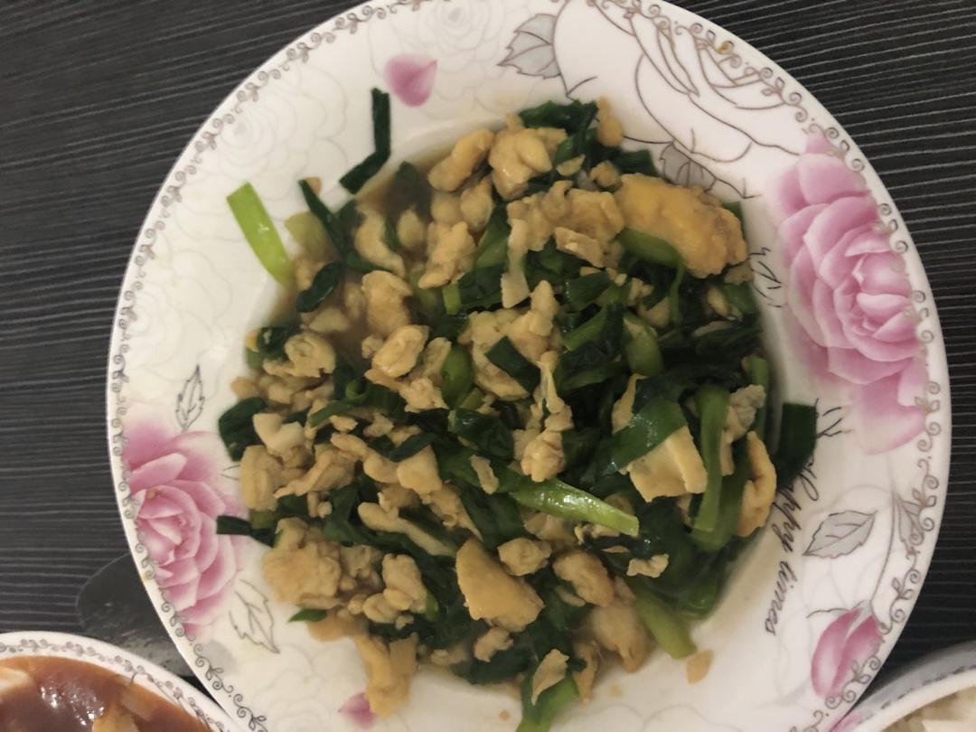 韭菜炒鸡蛋