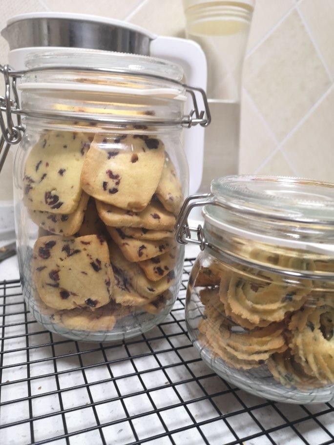 低糖少油版蔓越莓饼干