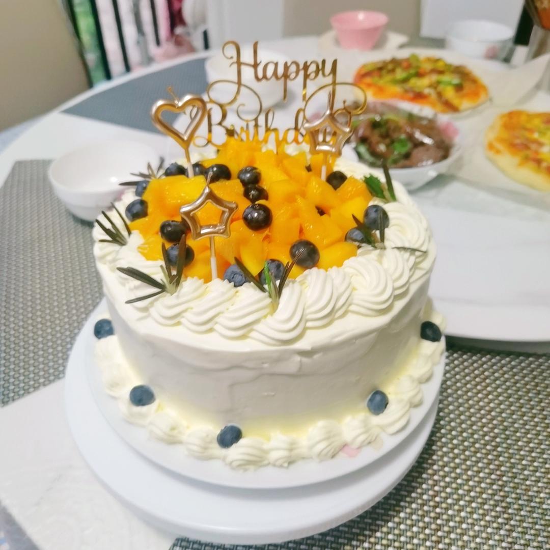 八寸，六寸戚风蛋糕【适合做生日蛋糕的蛋糕胚】