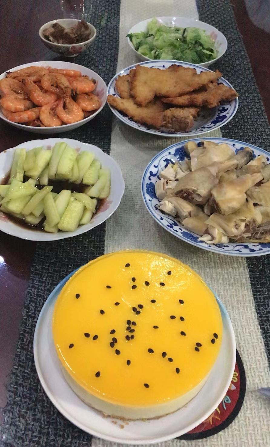 免烤箱#夏天必须要吃的百香果乳酪慕斯蛋糕
