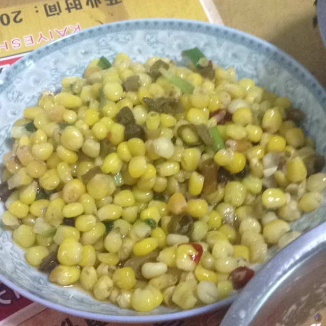 青椒玉米粒
