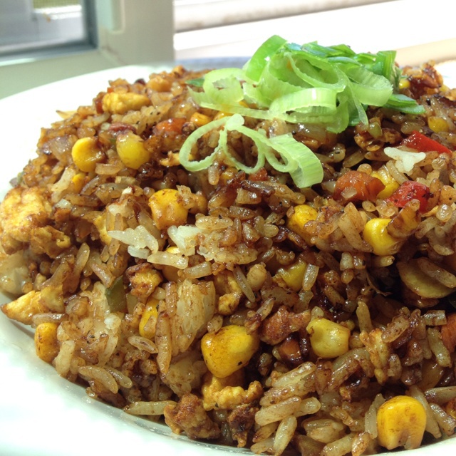 酱油素炒饭