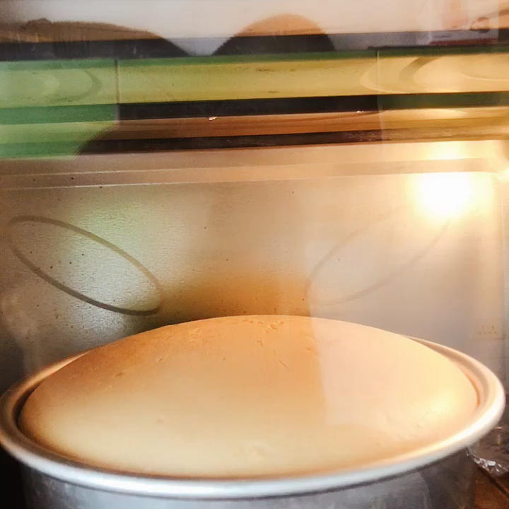 烤箱（电饭煲）通用8寸戚风蛋糕【步骤超详细】（超简单）