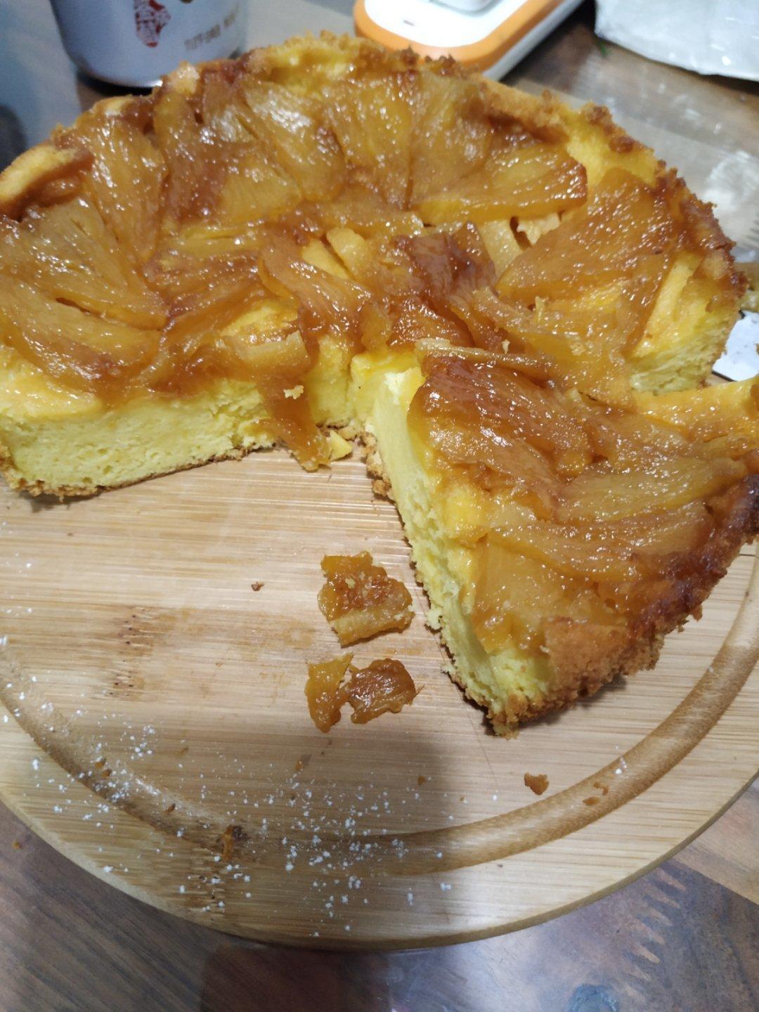 菠萝反转蛋糕
