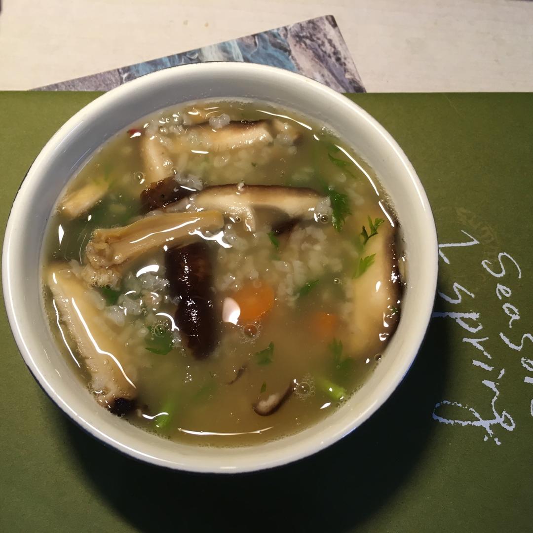 暖冬菜肉粥