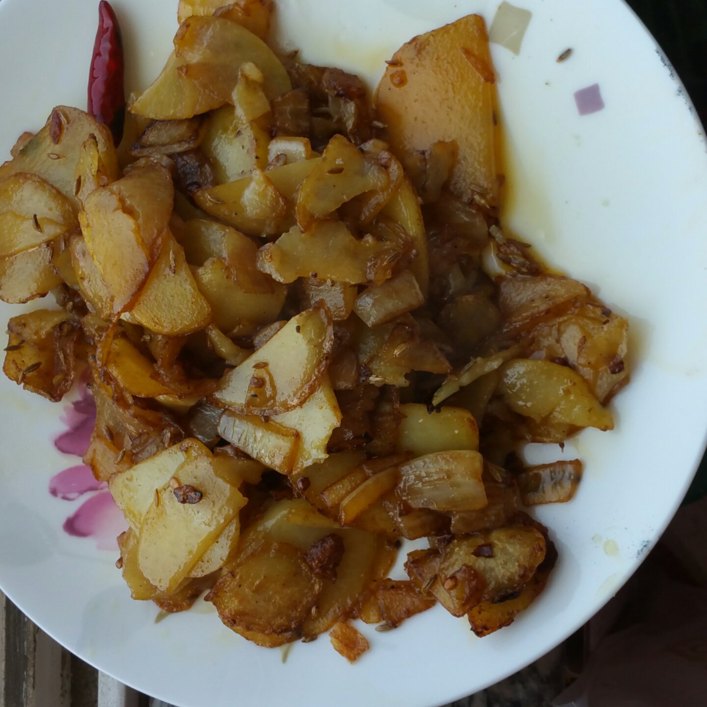 孜然洋葱土豆片