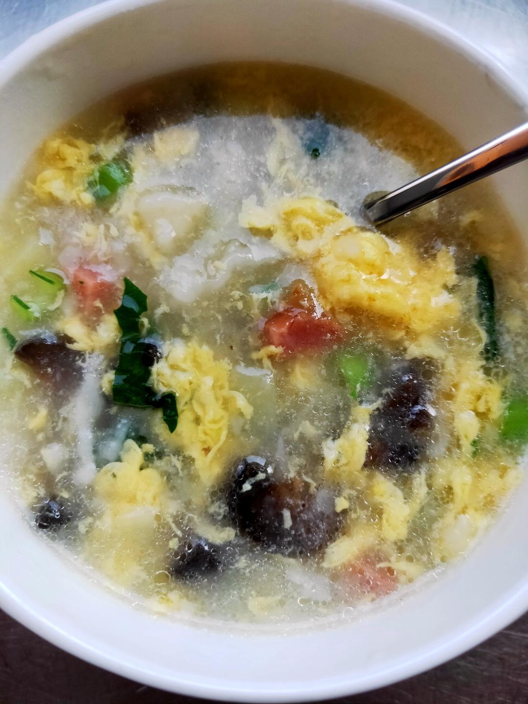 好吃到停不下的疙瘩汤