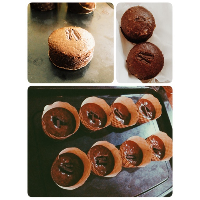 莫尼卡美食厨房：爆浆巧克力蛋糕