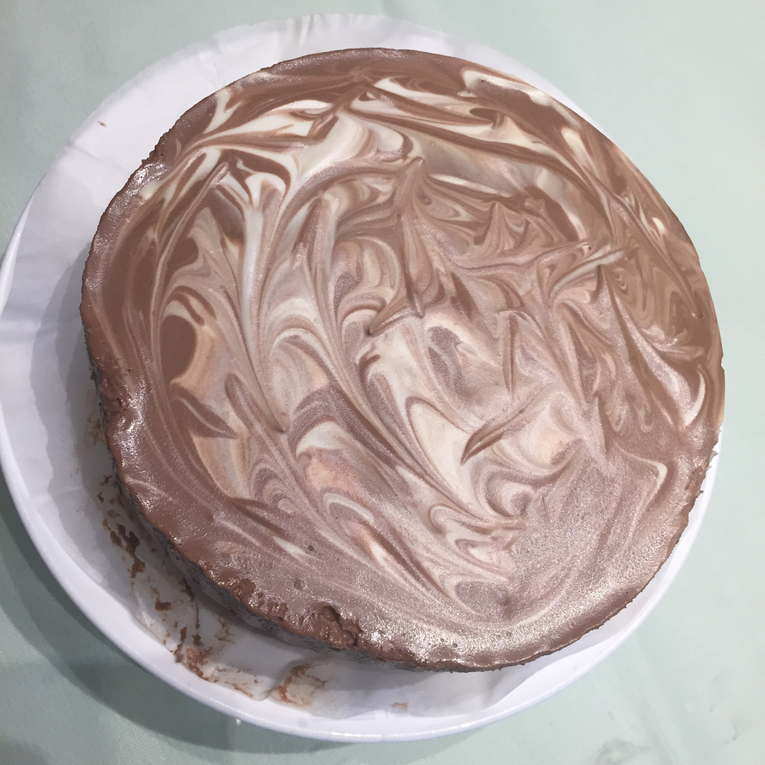 摩卡大理石冻芝士蛋糕