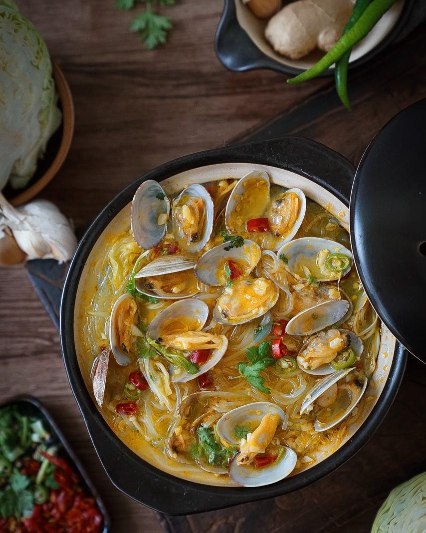 呱呱呱呱做的酸汤花甲粉丝