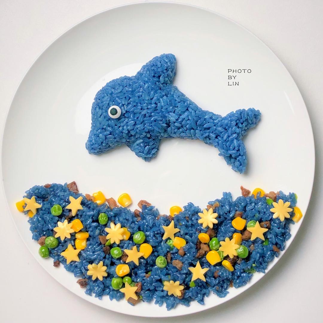 碟豆花牛肉炒饭（海豚与海）