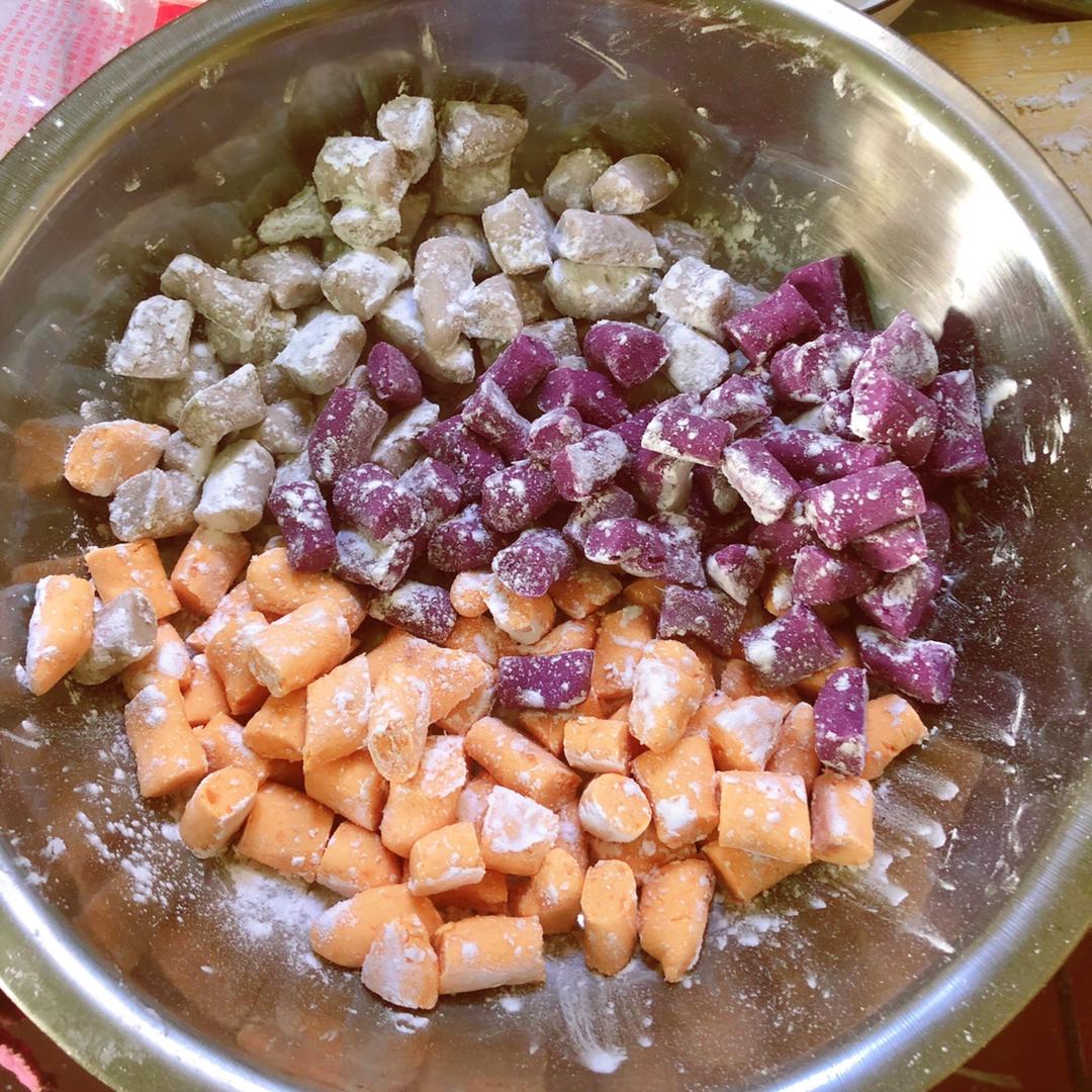 三色芋圆•奶茶☕️简单易做❕一次成功❕