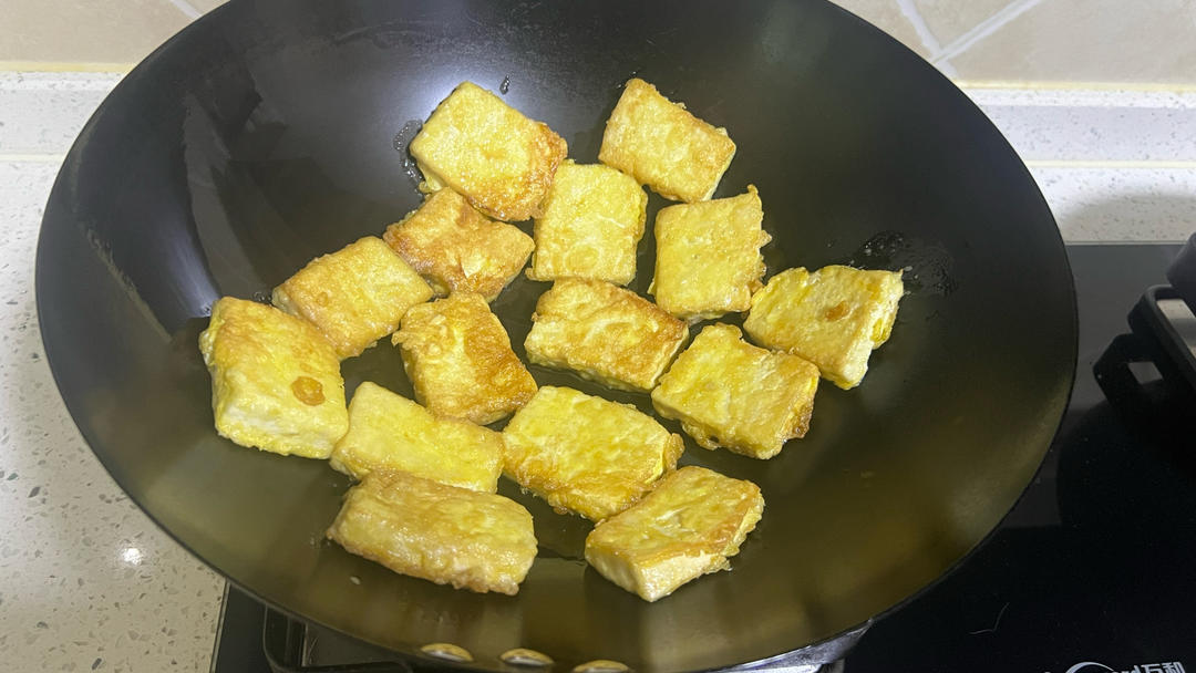 无敌好吃的香煎豆腐