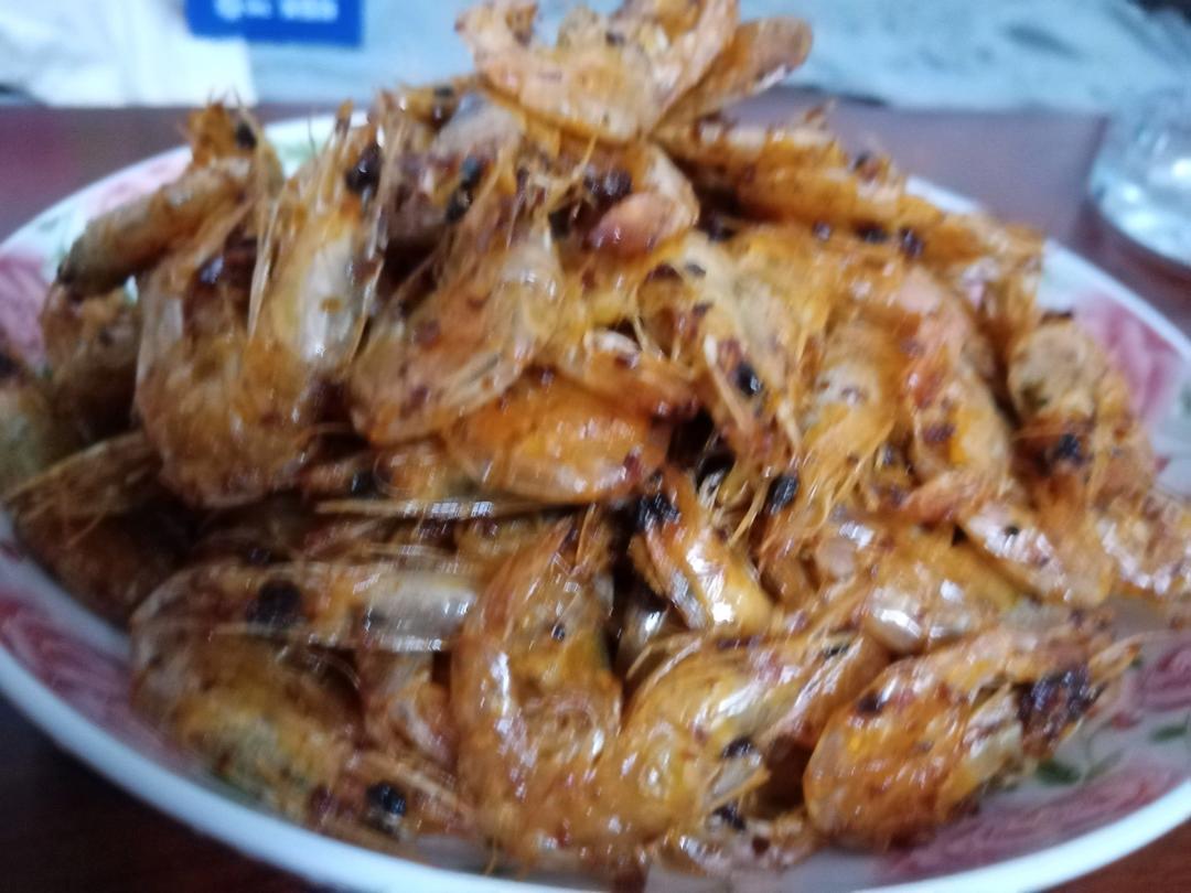 夏天快手下饭菜推荐——香辣虾干