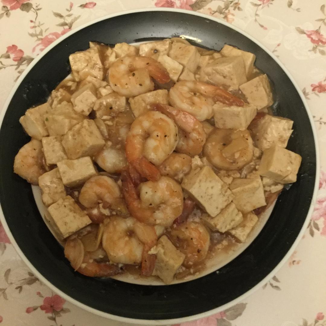 虾仁豆腐