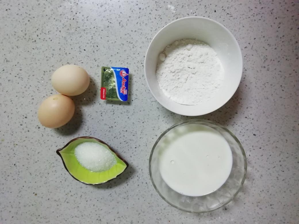 纯奶手撕吐司的做法 步骤1