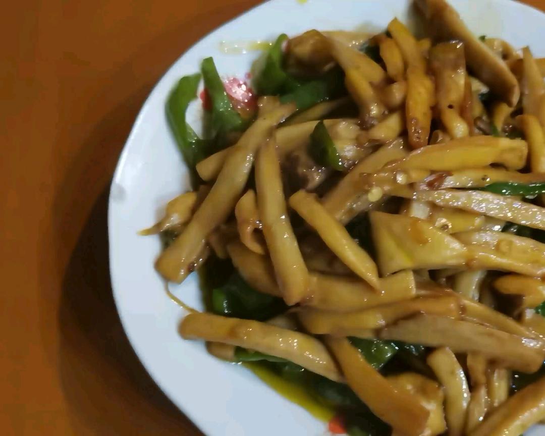 清炒杏鲍菇的做法