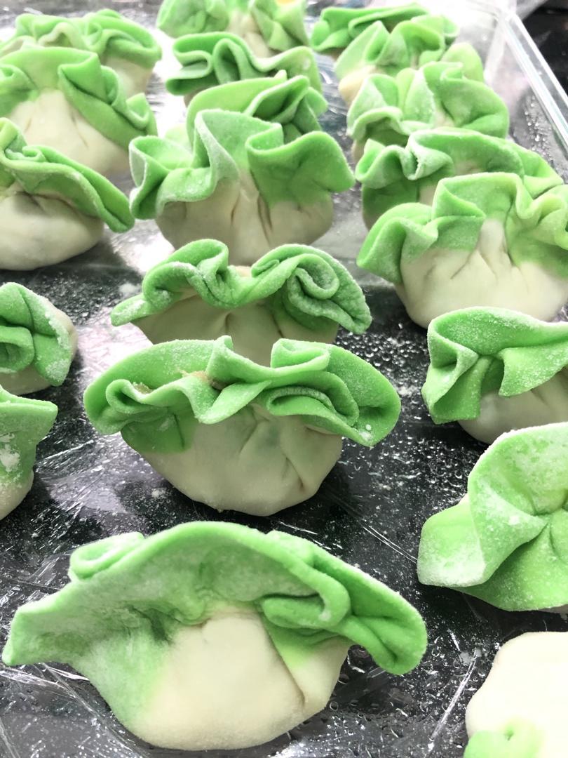 翡翠白菜饺