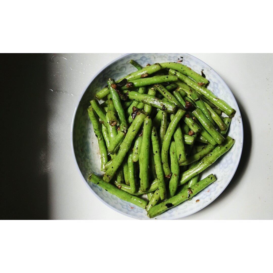 清炒豆角