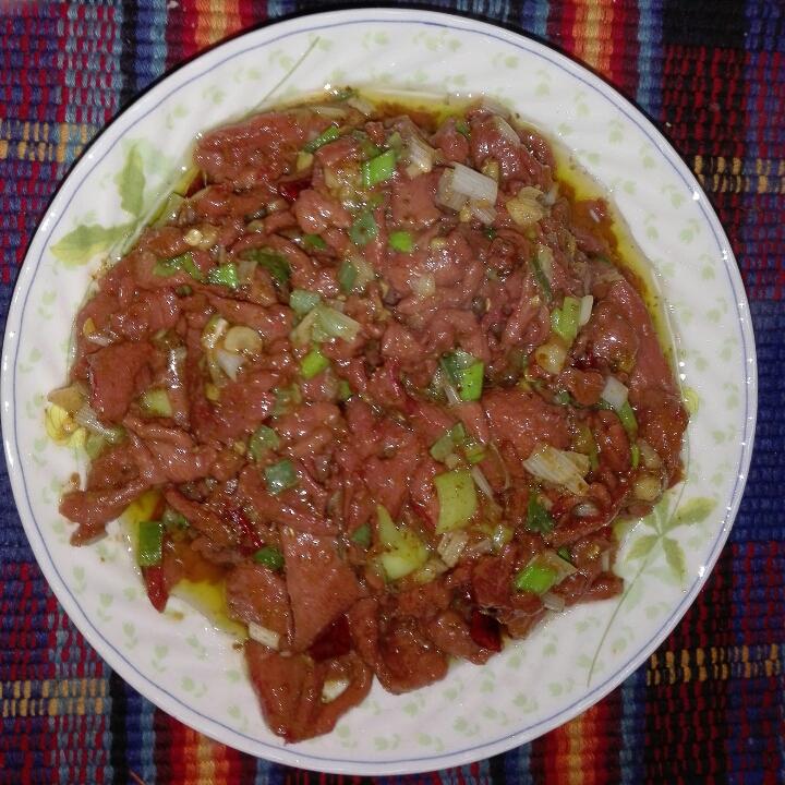 牙签牛肉 道地湖南味