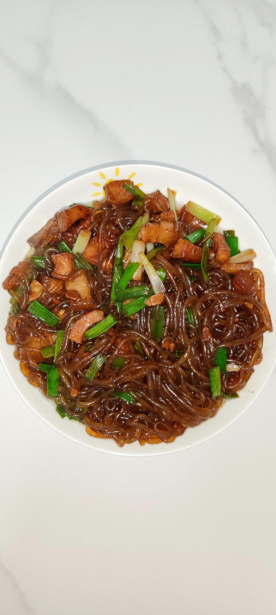 蚂蚁上树——肉沫粉条
