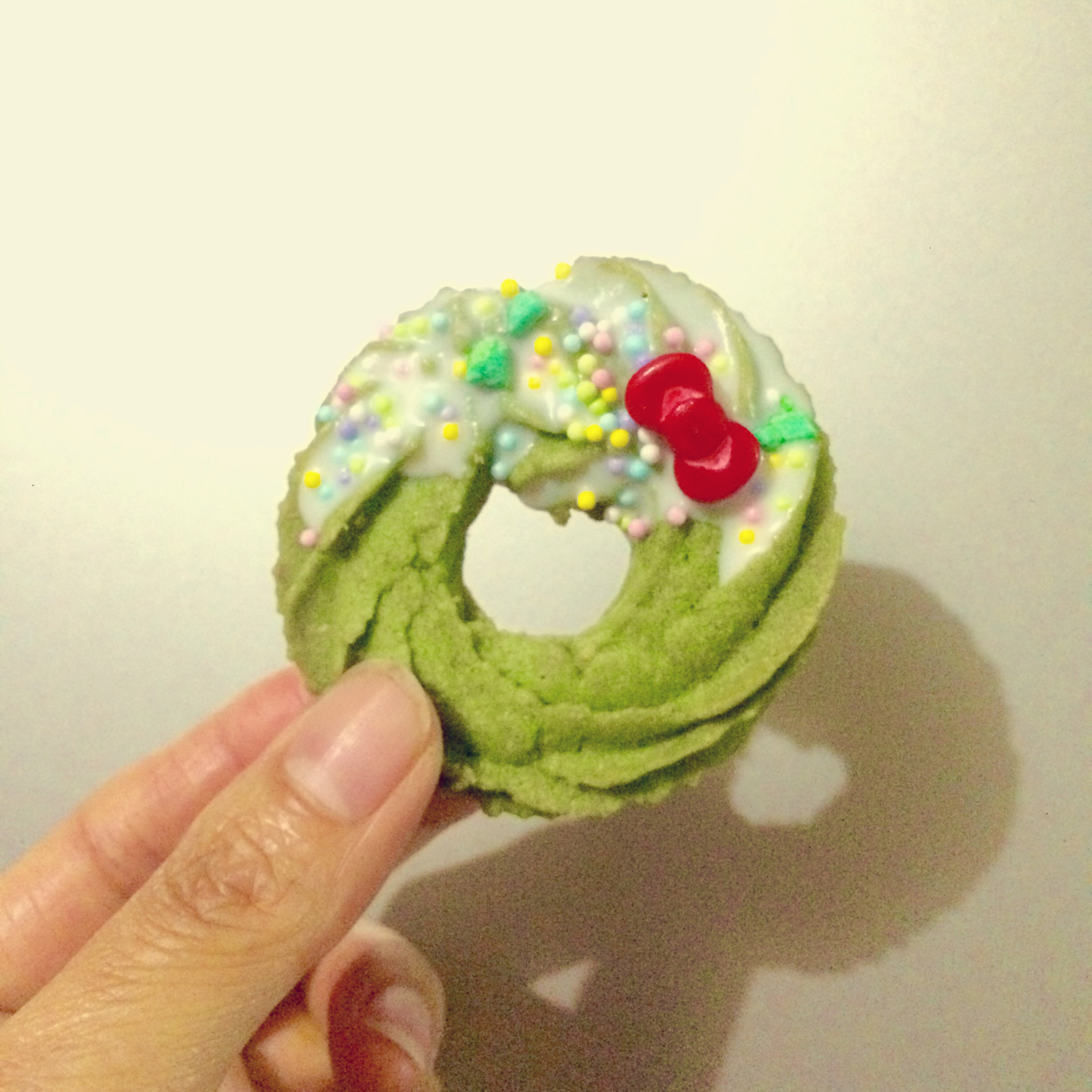 【圣诞】花环小曲奇 Christmas Wreath
