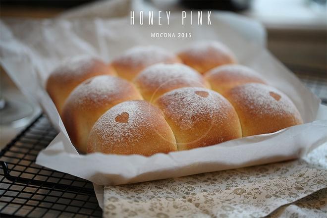 HONEY PINK-红心火龙果小面包的做法