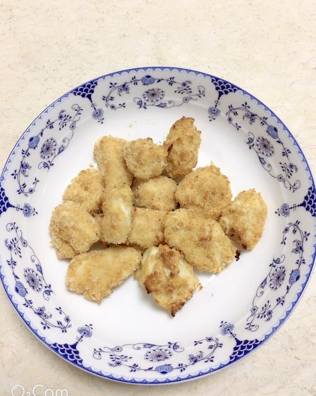 低卡低脂烤箱版鸡米花