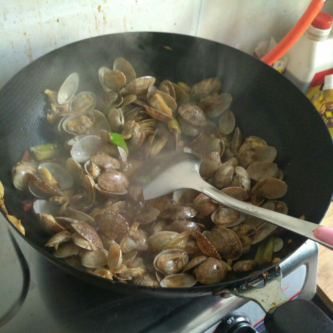 爆炒花蛤