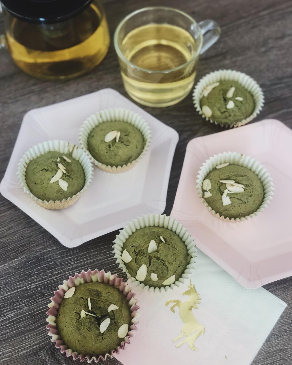 抹茶纸杯蛋糕
