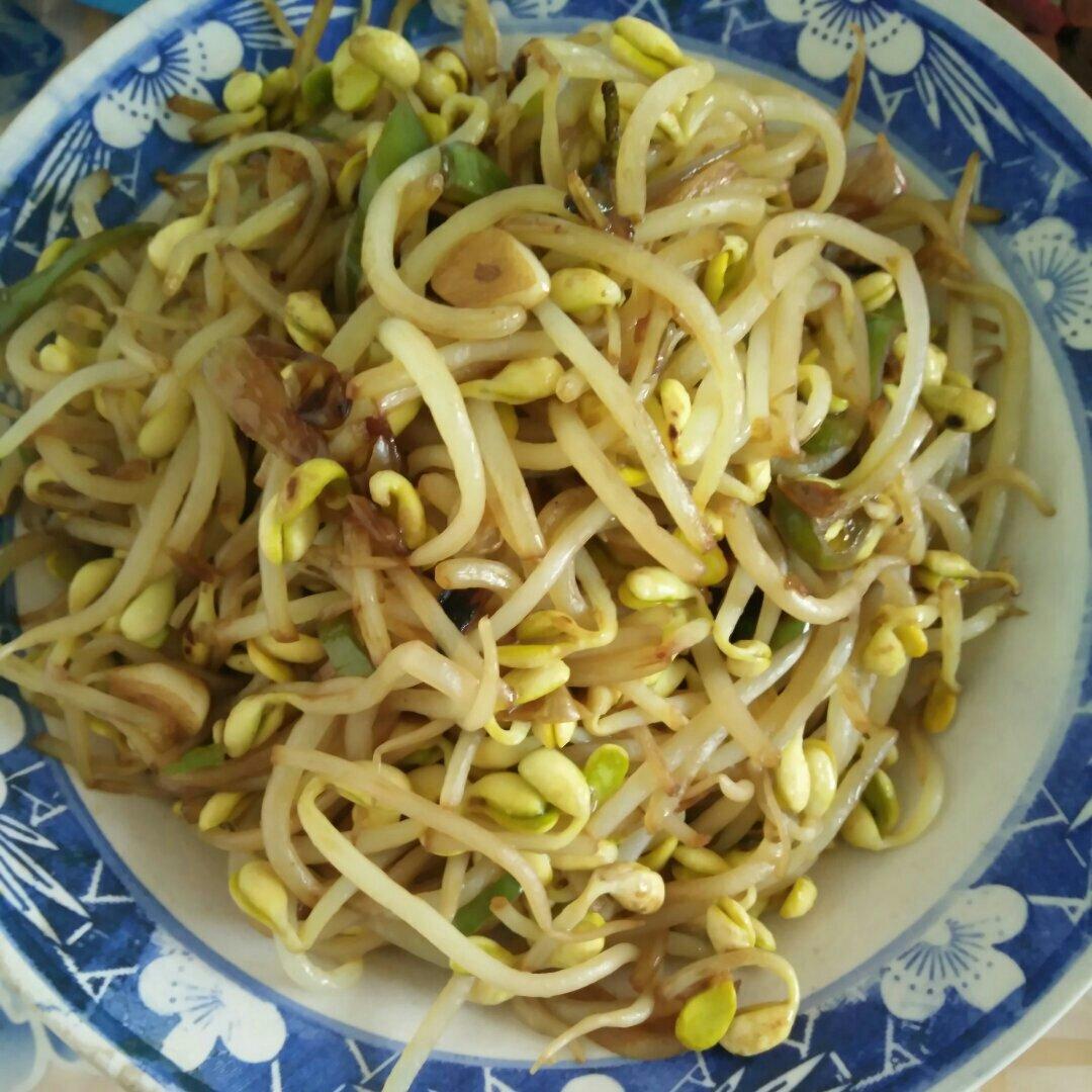 玉儿0324做的炒黄豆芽