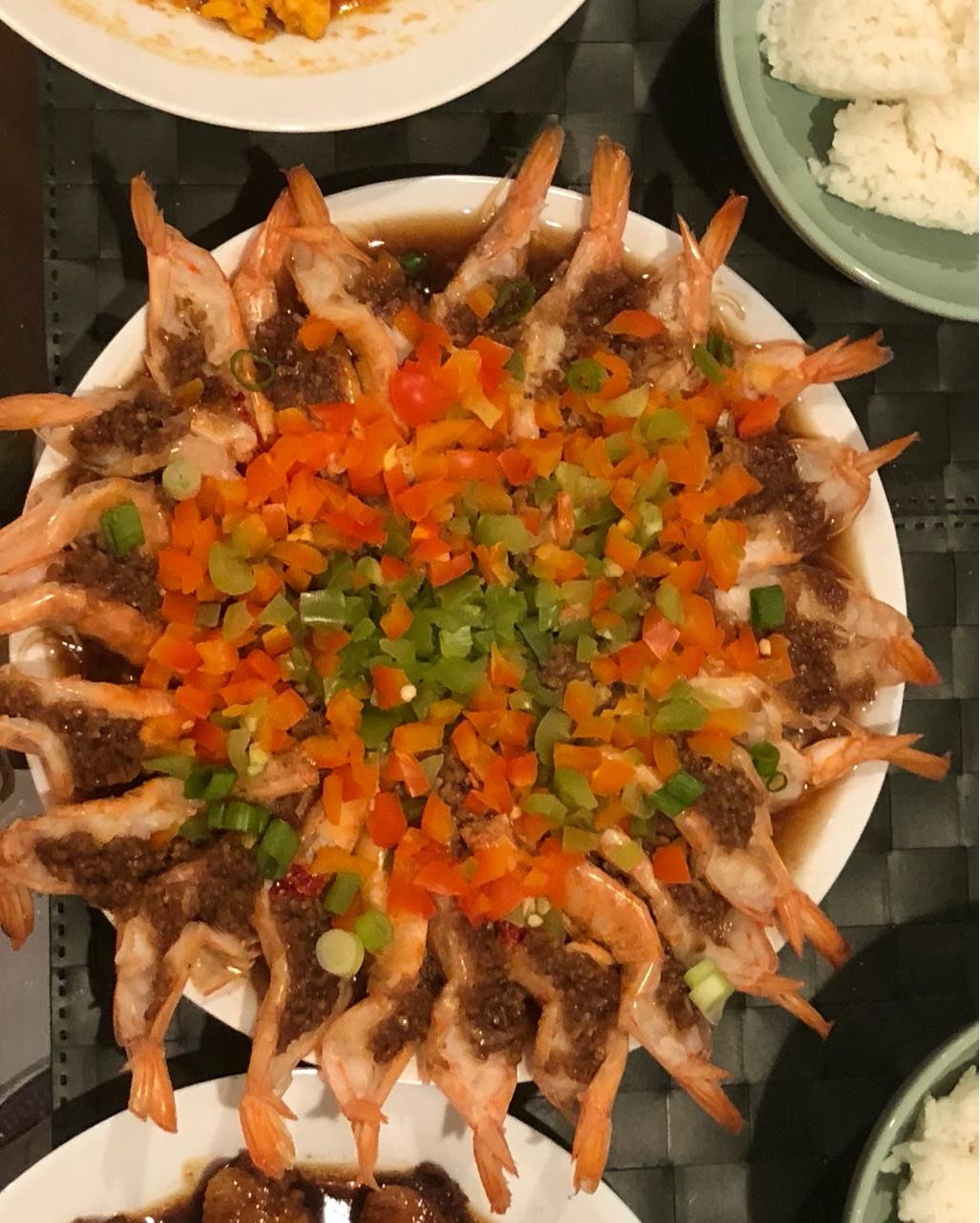 蒜蓉粉丝蒸虾