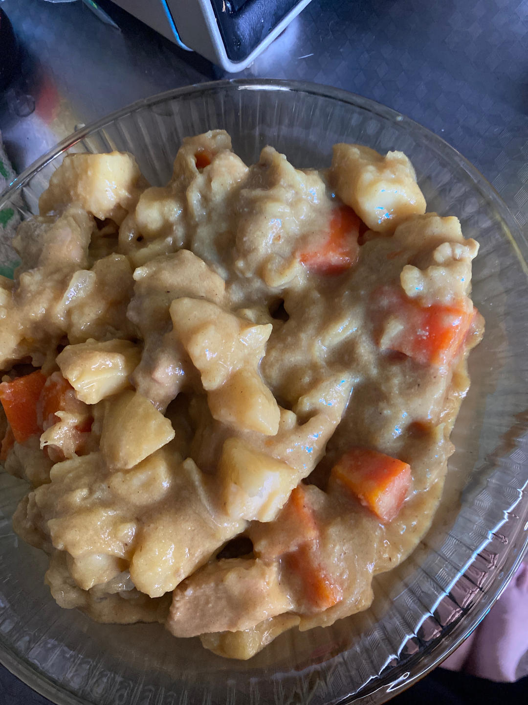 超快手低热量的土豆鸡肉咖喱饭，独家秘方！
