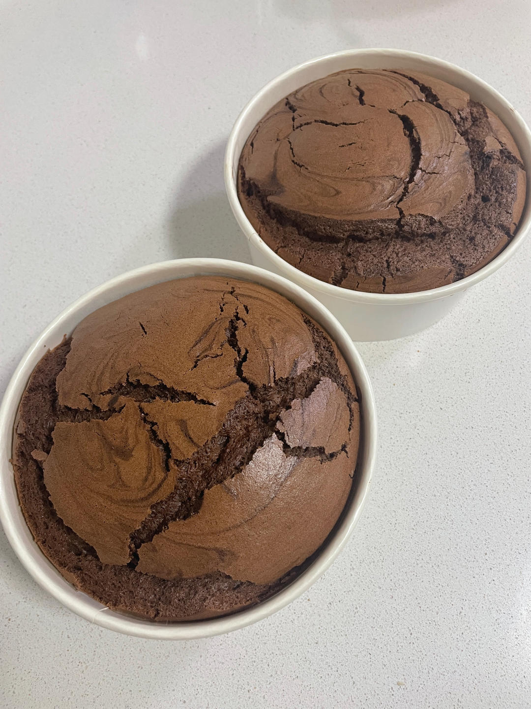 咖啡可可戚风蛋糕