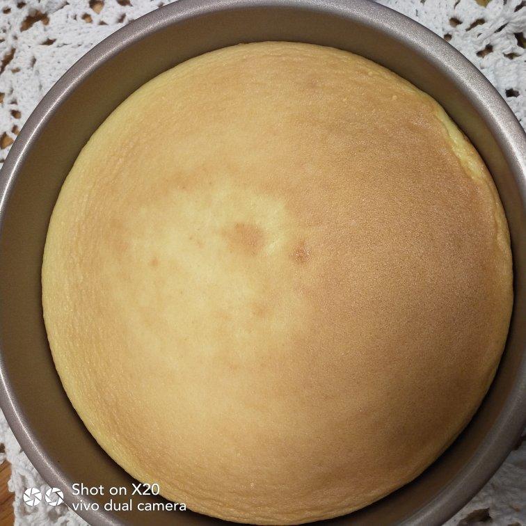 超好记八寸戚风蛋糕（后蛋法）