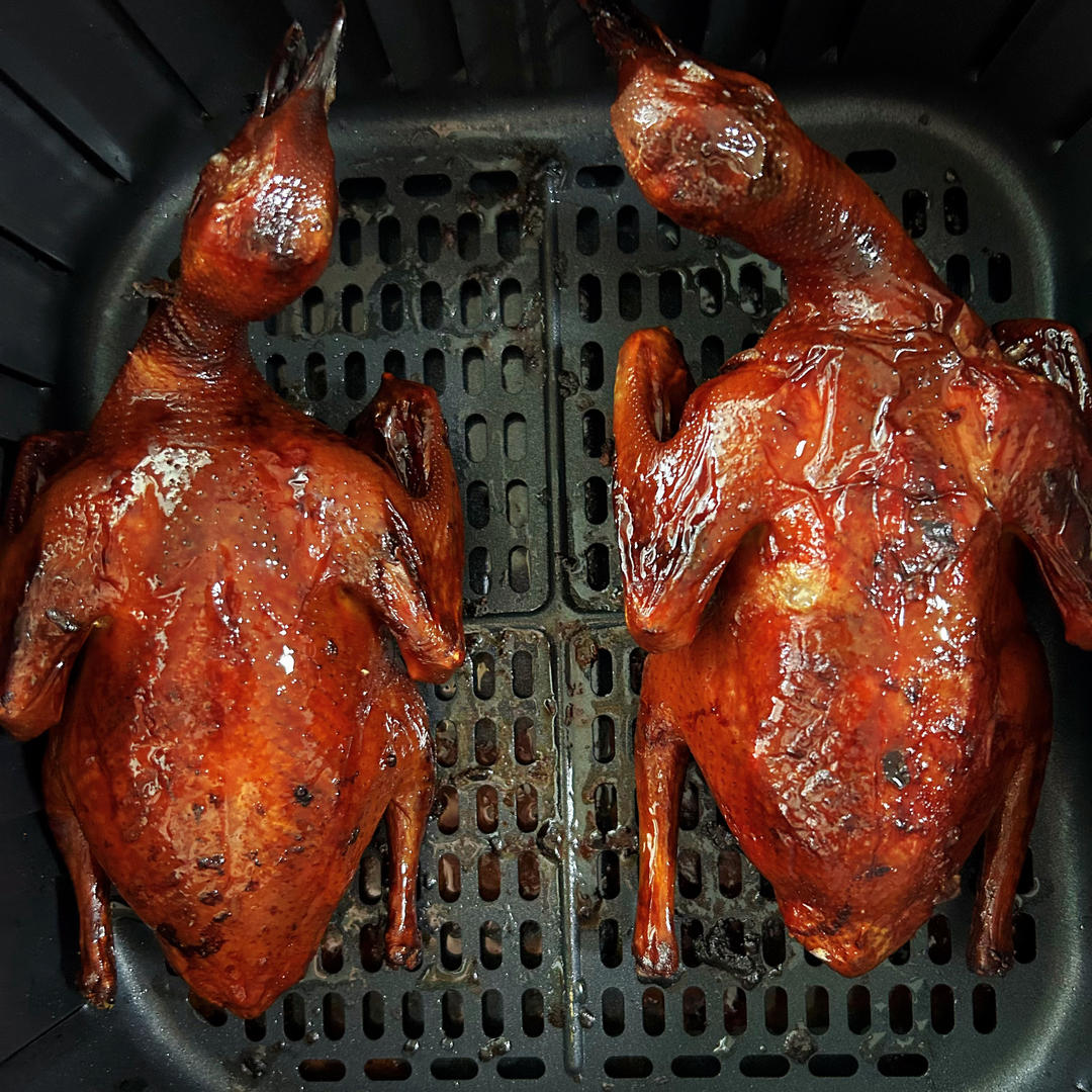 脆皮乳鸽（空气炸锅）