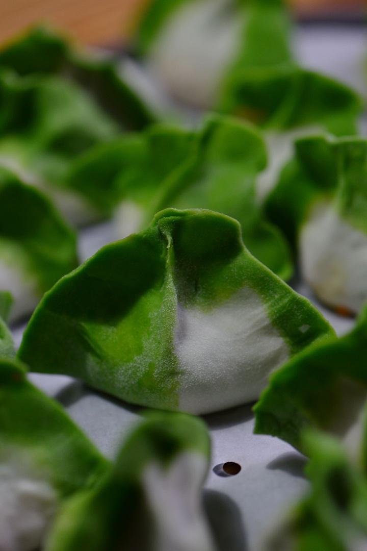 翡翠白菜饺