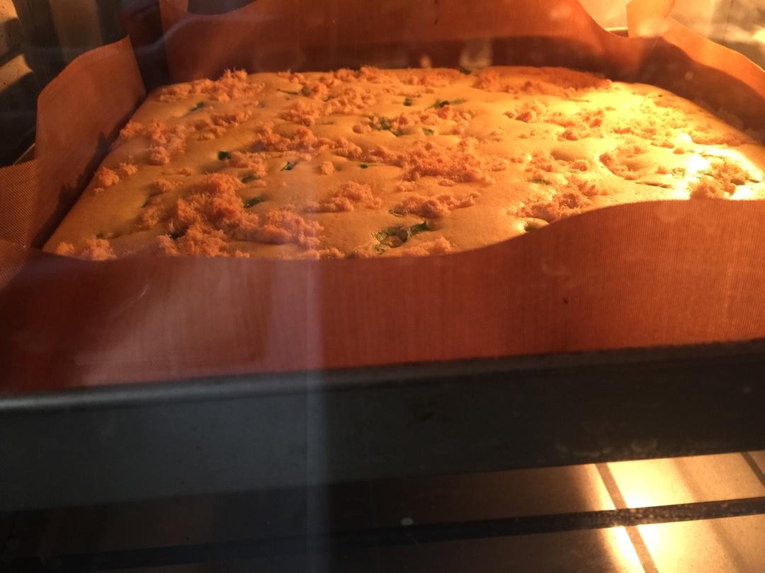香葱肉松蛋糕卷