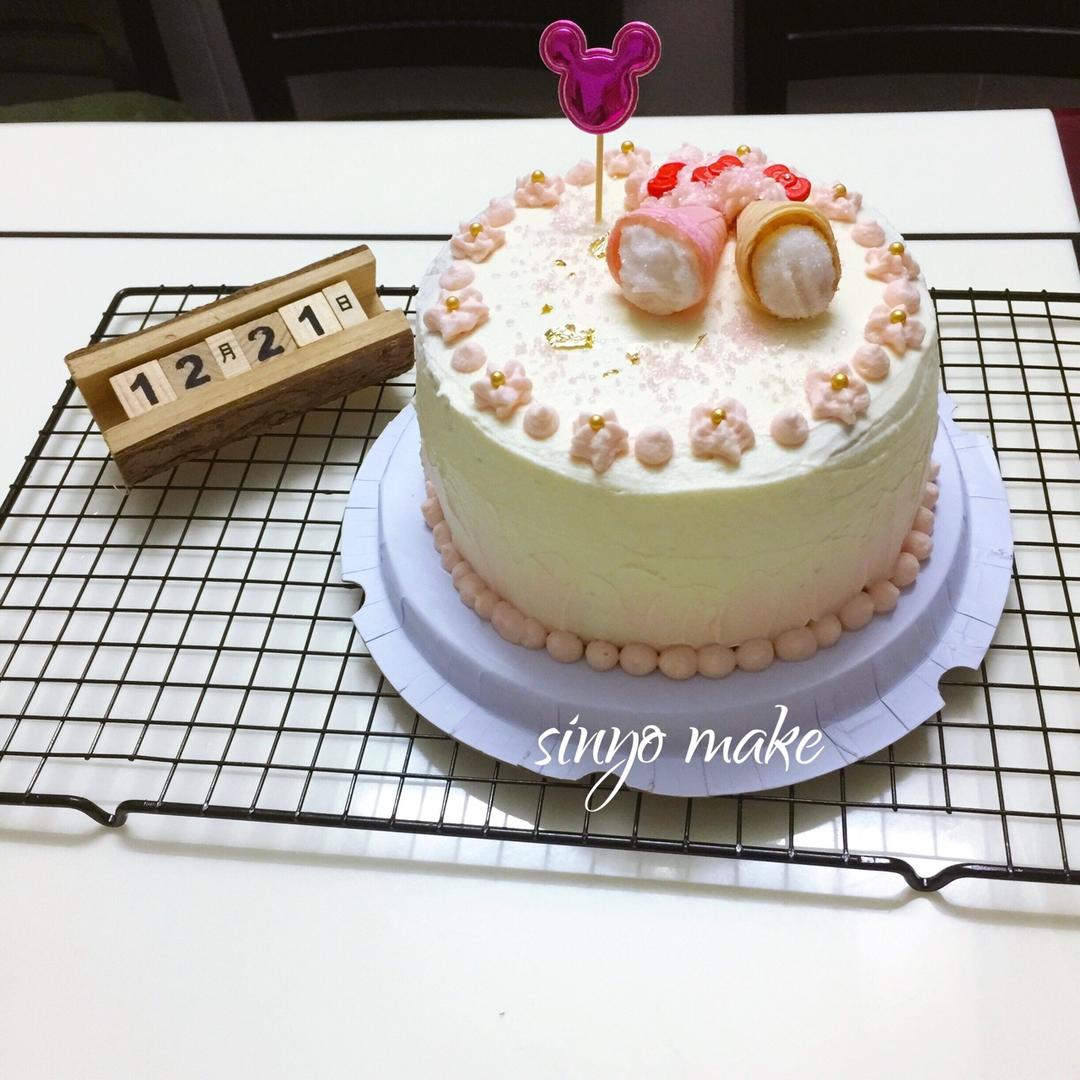 紫薯奶油蛋糕6寸