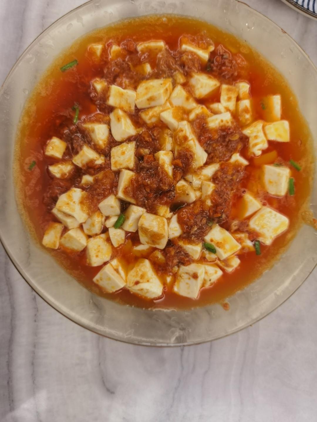 蟹粉烩豆腐