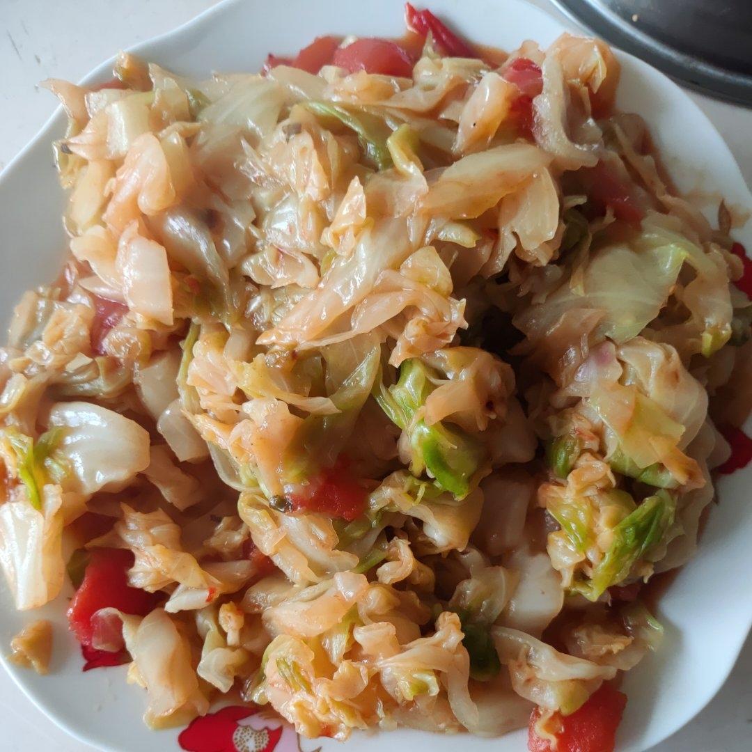 大头菜炒西红柿