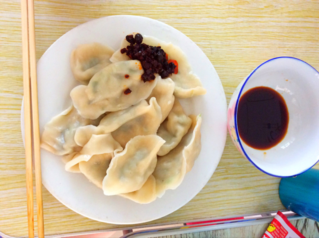 韭菜馅饺子