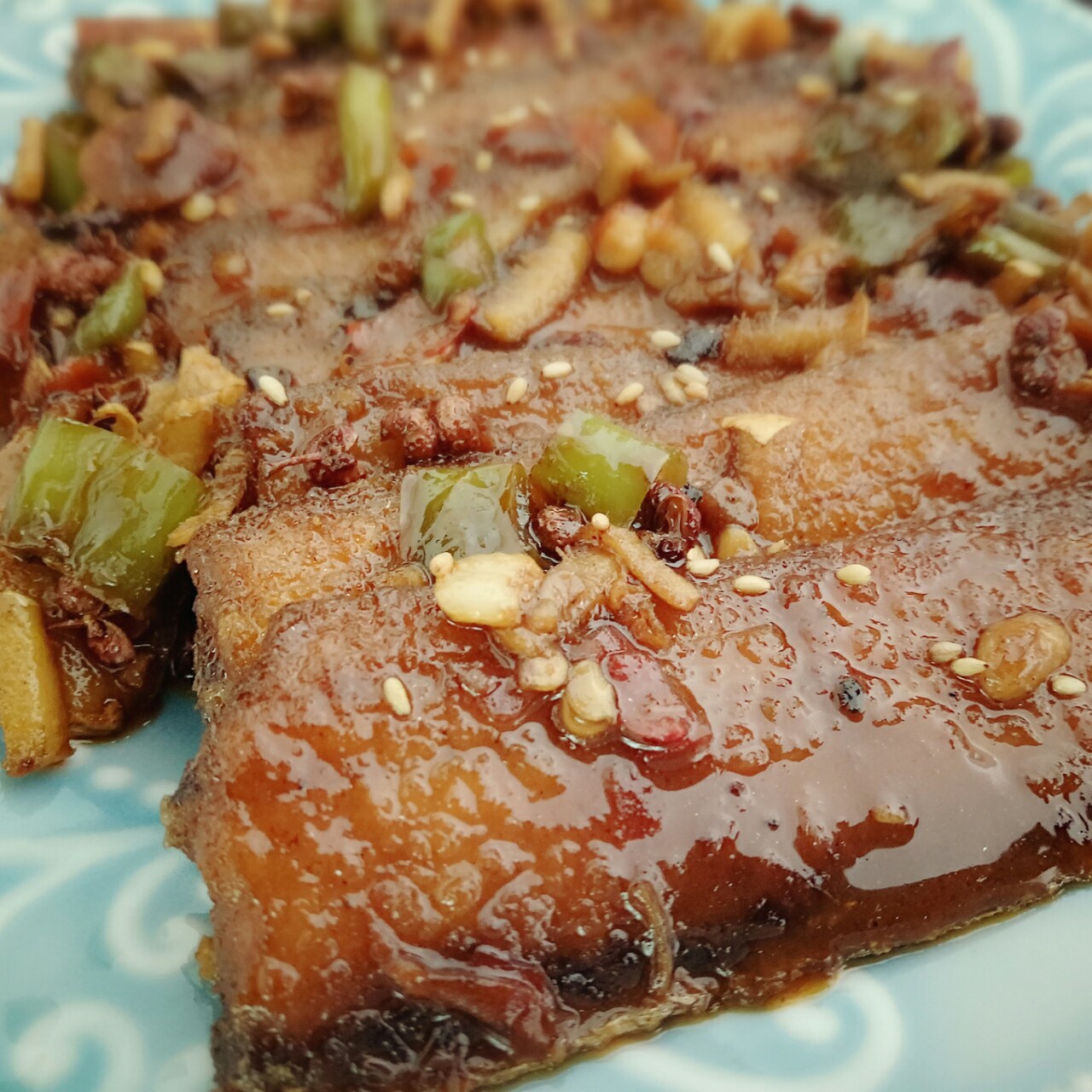 红烧带鱼（少油版）