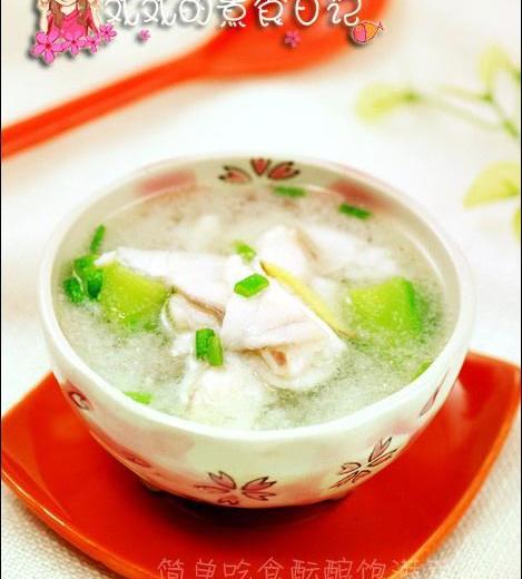 丝瓜鱼片汤的做法