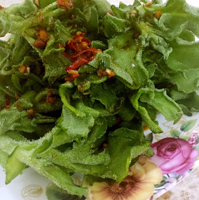 为威喂做的凉拌非洲冰菜