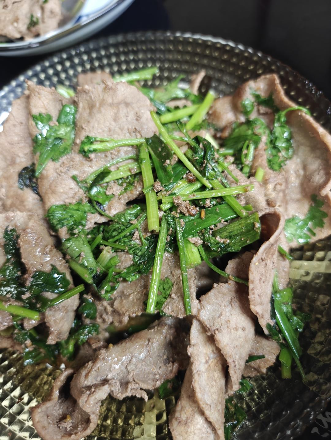 一分钟快手炒烤牛肉