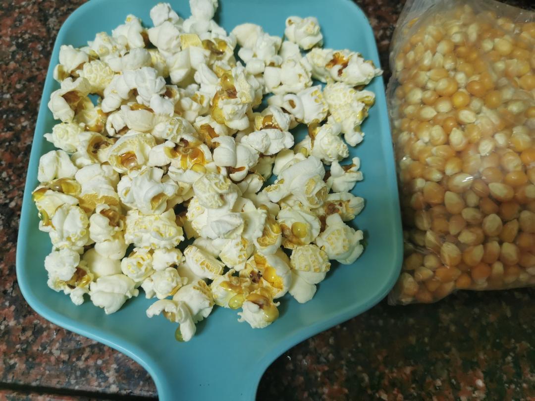 一招搞定小朋友的黄油焦糖爆米花，简单又好吃